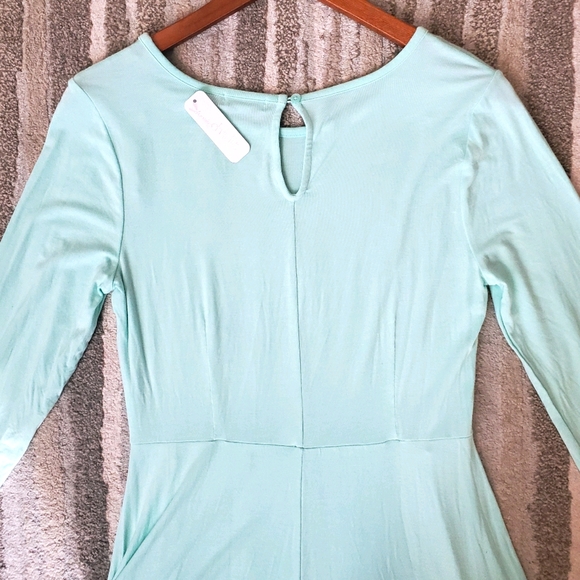 NWT🔥Seafoam Fit & Flare Dress - Picture 8 of 10